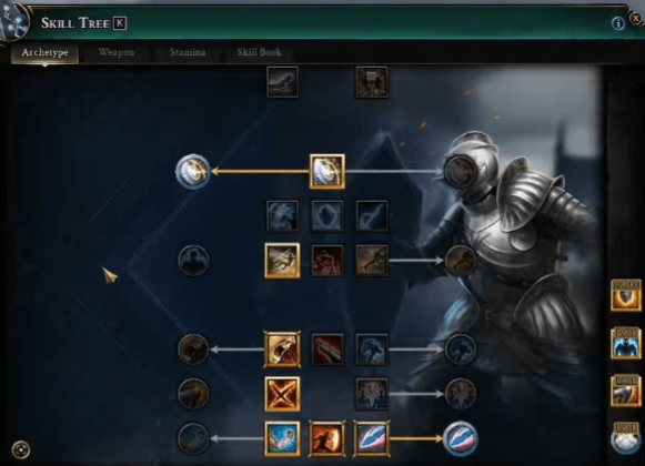 ashes of creation tank weapon skill ashes of creation tank weapon skill tree 2